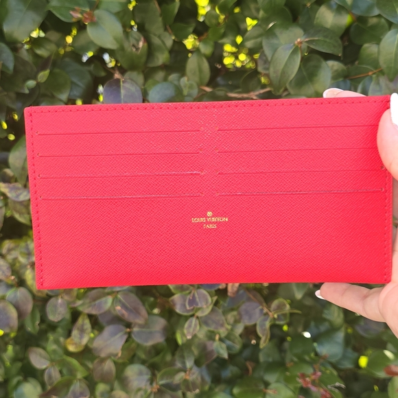 Louis Vuitton Red Wallet